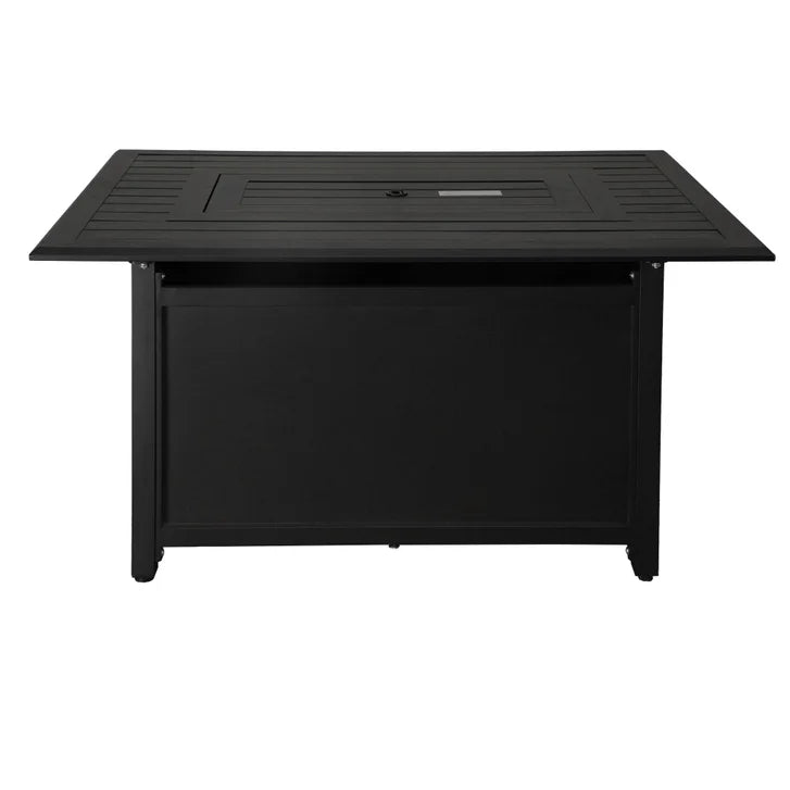 Gale Rectangular Aluminum Convertible LP/NG Fire Table