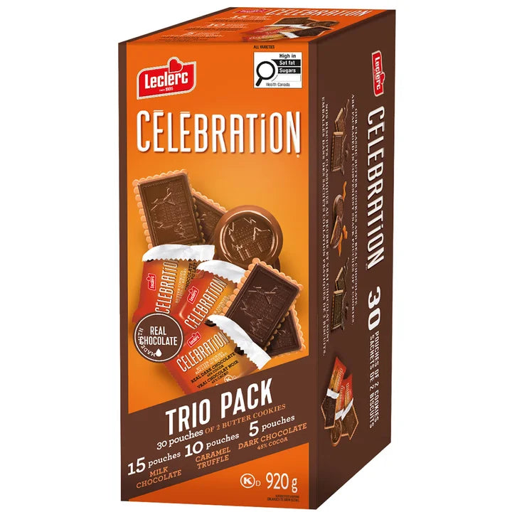 Leclerc Celebration Trio Variety Pack, 920 g