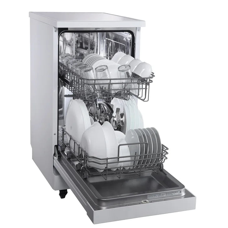 Danby 18 in. White Portable Dishwasher