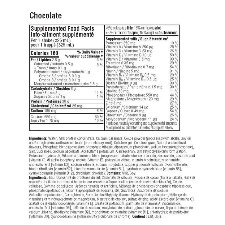 Premier Protein High-protein Chocolate Shake, 18 x 325 mL