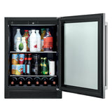 Electrolux 24 in. 5 cu. ft. Stainless Steel Under-Counter Beverage Center