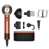 Dyson Supersonic Nural Hair Dryer with Travel Size Chitosan Post Style Serum (30 ml) and Styling Clips