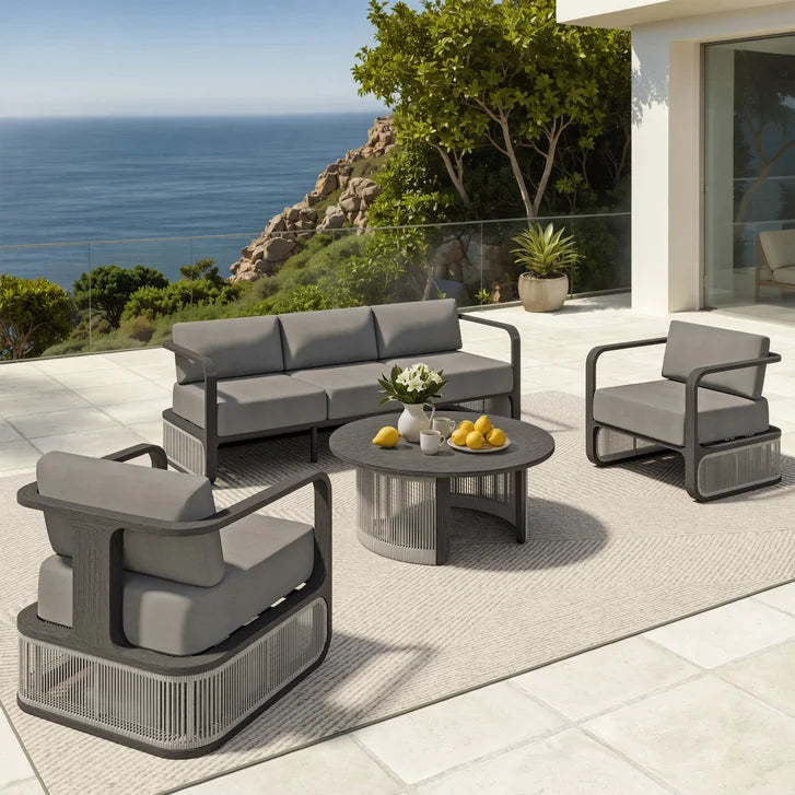 Tribeca 4-piece Patio Conversation Set