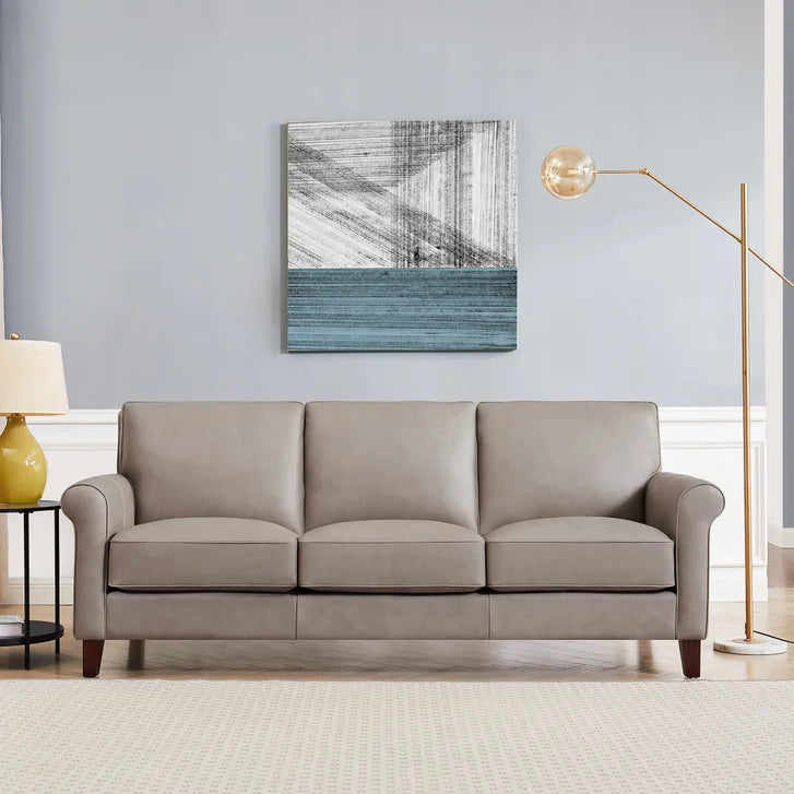 Prospera Home Larsen Top-grain Leather Sofa and Loveseat