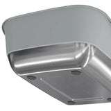 Litter Genie Platinum Stainless Steel Litter Box and Mat Bundle