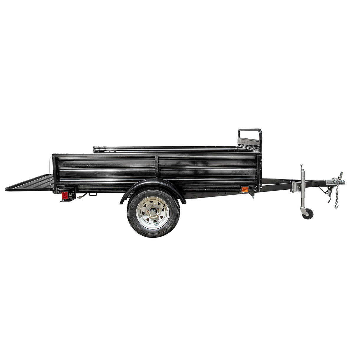 DK2 Single Axle Multi-Utility Trailer with Trailer Jack, 4.5 ft. x 7.5 ft.