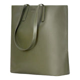 Champs Onyx Collection Leather Vertical Business Tote, 13 L
