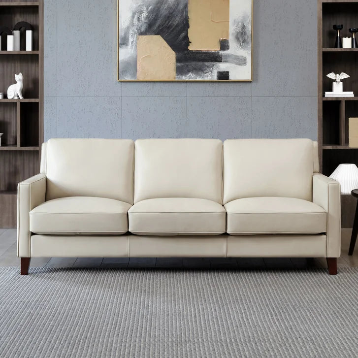 Prospera Home West Park Top-grain Leather Sofa and Chair