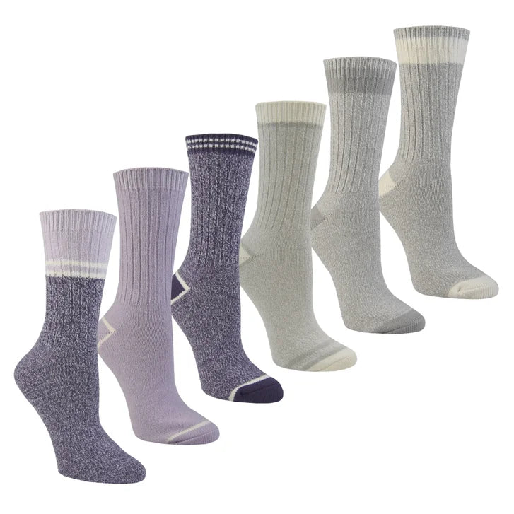Roots Women’s Cozy Crew Sock, 6-Pairs