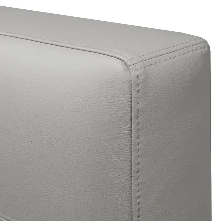 Urbania Modern Top Grain Leather Bed