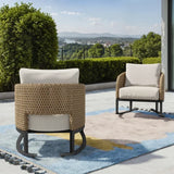 Florina 2-piece Patio Rocking Chair Set