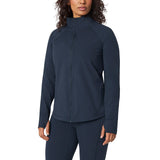 Mondetta Women’s Peached Interlock Yoga Jacket