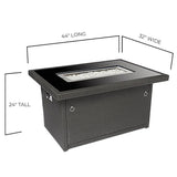Outland Living Fire Table with Cover
