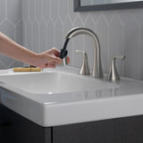 Delta Lampard Two Handle Pull-down Bathroom Faucet