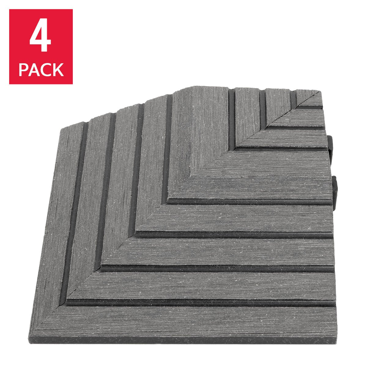 Golden Select Deck Tile Corner Trims, Pack of 4.