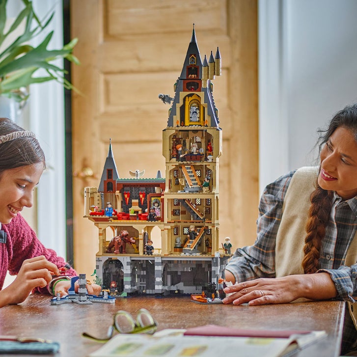 LEGO Harry Potter Hogwarts Castle: The Main Tower 76454 with Bonus LEGO Harry Potter Chomping Monster Book of Monsters 76449