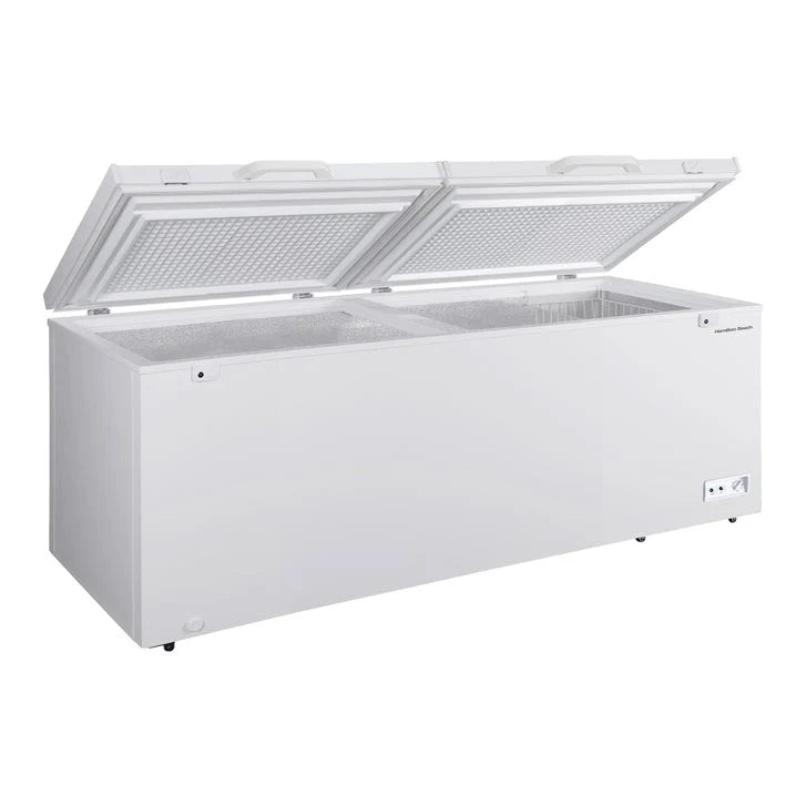 Hamilton Beach 21 cu. ft. White Double Door Chest Freezer