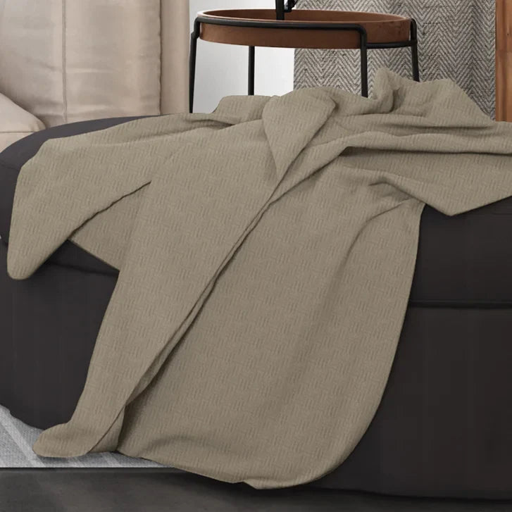 Swiss Collection Combed Cotton Blanket
