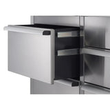 Trinity 72 in. Stainless-steel Rolling Workbench with Pegboard