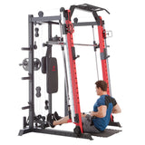 Marcy Smith Machine / Cage System with Pull-Up Bar and Landmine Station