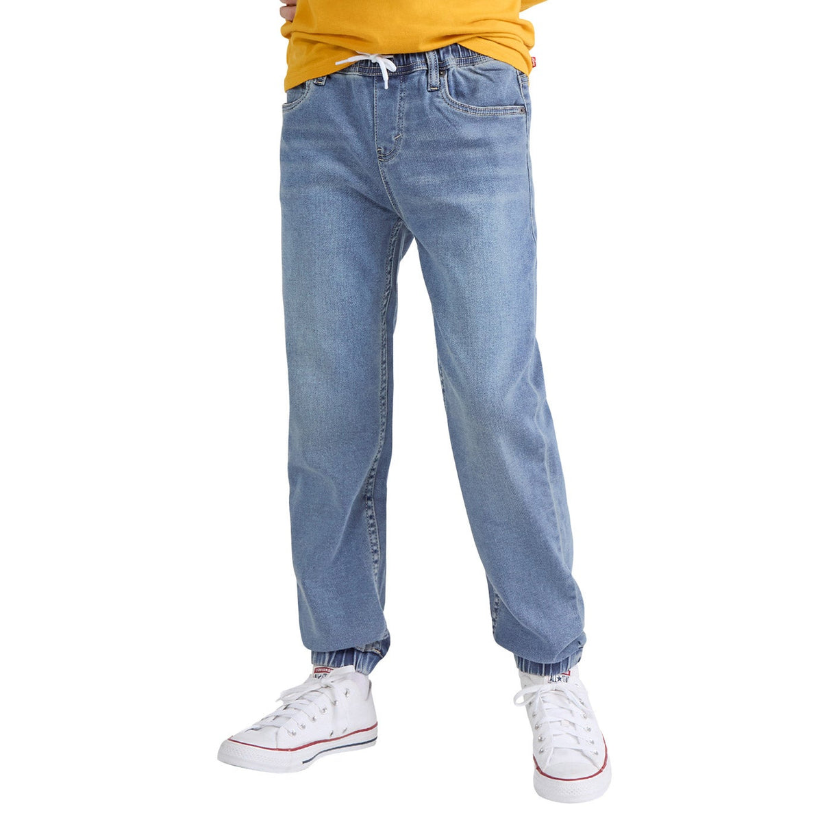Levi's Boys' Cotton-Blend Dobby Jogger Pants
