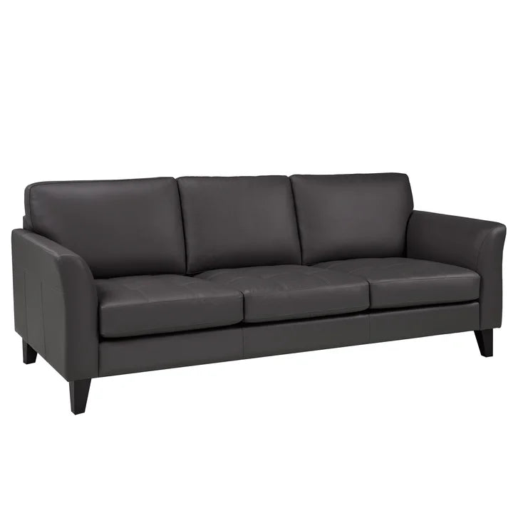 Sublime Top-grain Leather Sofa and Loveseat