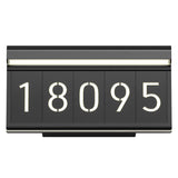 Artika Bowen Outdoor LED Address Light, Black