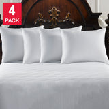 Washable Jumbo Pillows, 4-pack