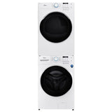 Midea Laundry Bundle 5.2 cu ft. Front Load Washer and 8.0 cu ft. Electric Dryer - Freestanding or Stacked