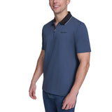 Karl Lagerfeld Men's 1/4 Zip Polo