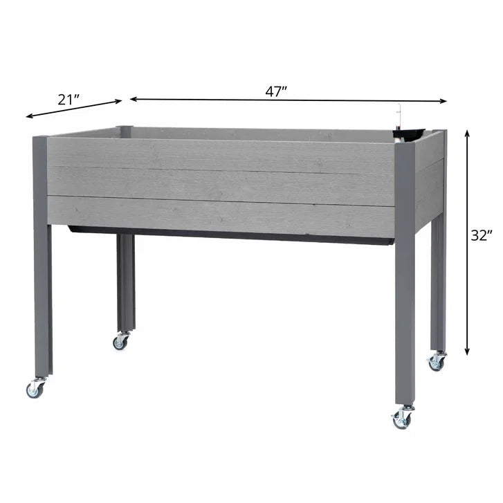 CedarCraft 81 cm (32 in.) Self-watering Elevated Planter