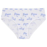 Puma Girls' Cotton Blend Bikini Underwear, 11-Pack